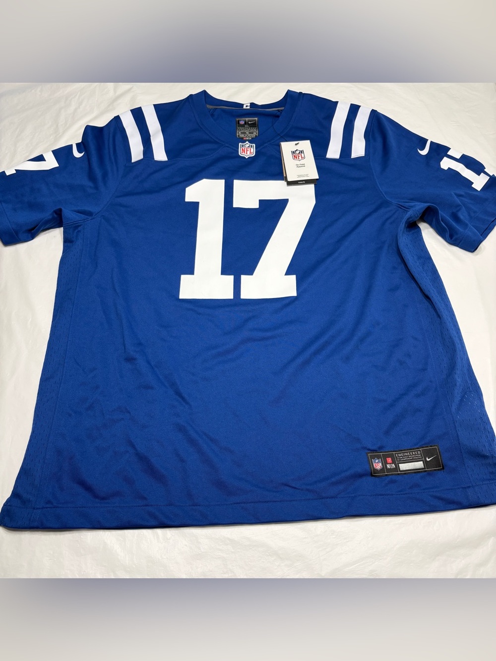 Nike Engineered Daniel Jones #17 Indianapolis Colts Blue Jersey Men’s XL New